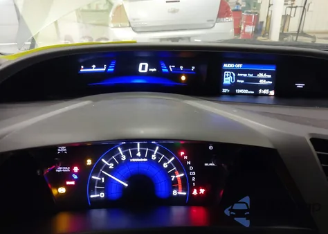 2012 Honda Civic Ex z USA, uszkodzony, nr VIN 19XFB2F80CE077041